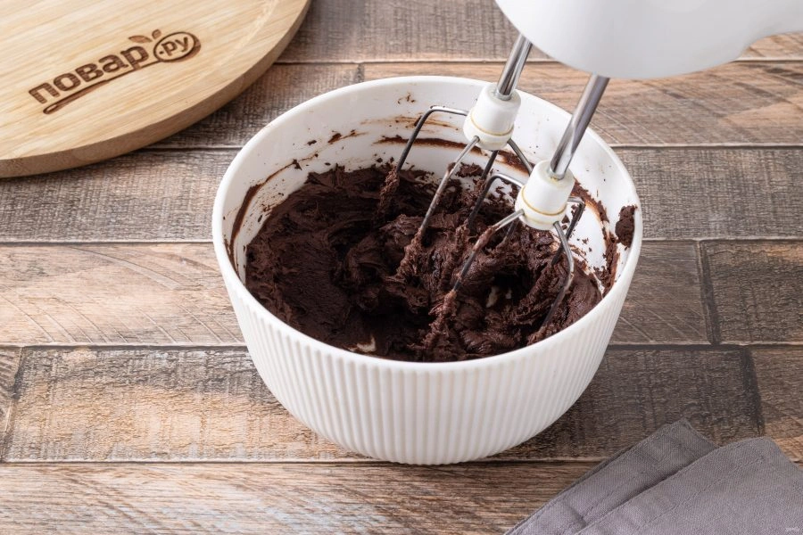 Шаг 8: Постный шоколад ный кекс