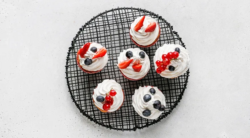 ПП-капкейки без сахара: шаг 8