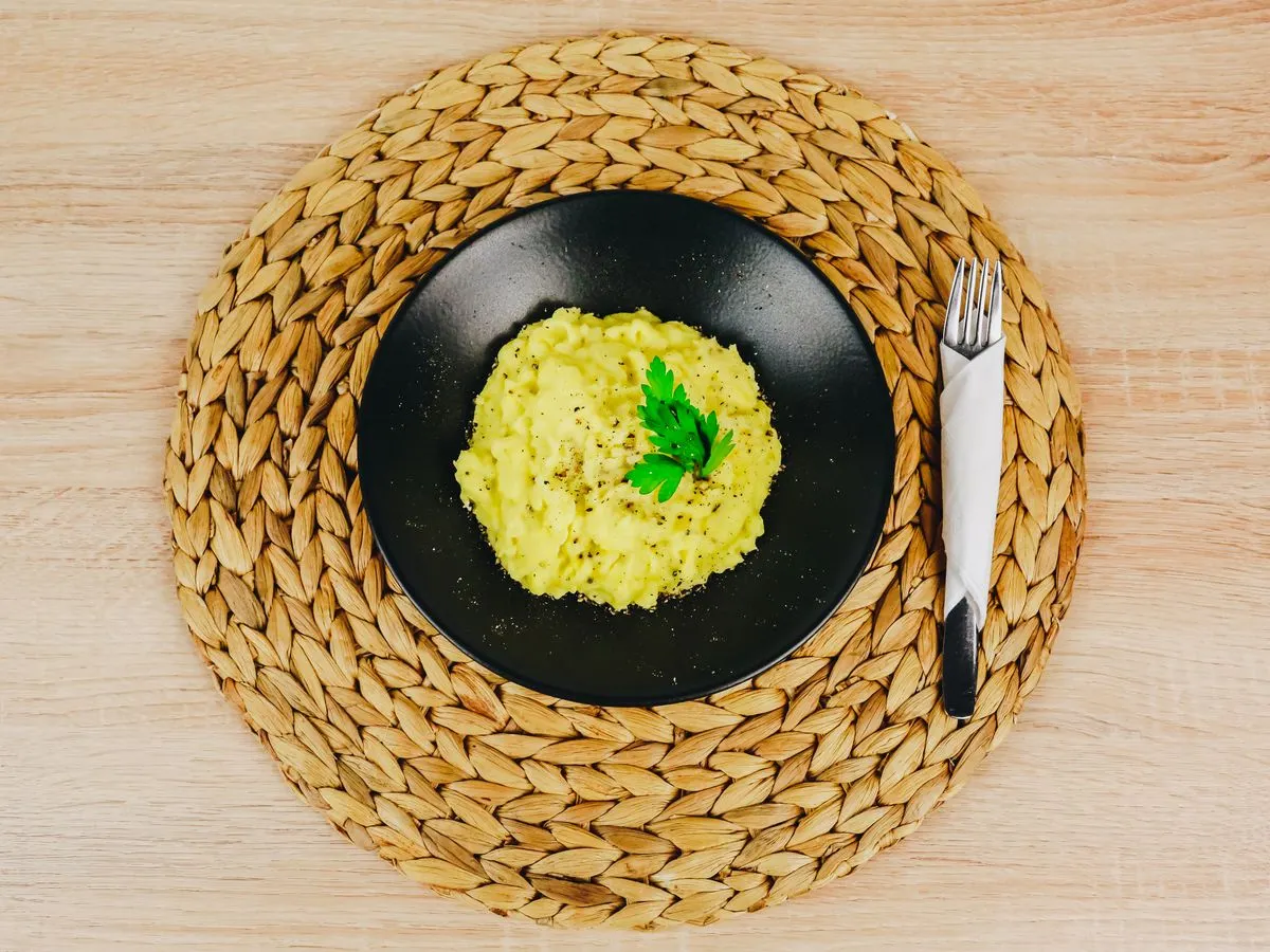 Шаг 8: Простое картофельное пюре на молоке