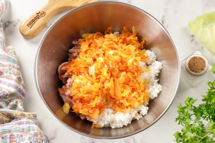 Шаг 8: Простой рецепт голубцов