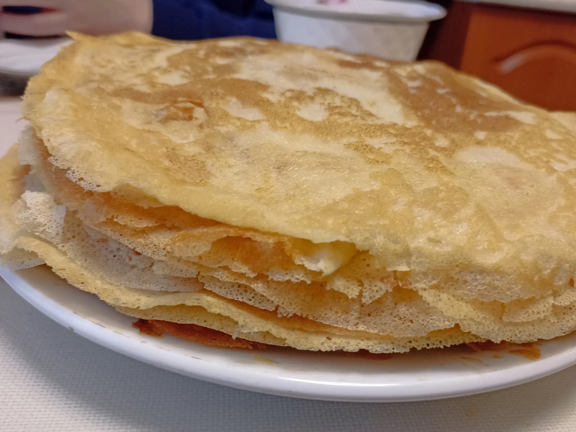 Шаг 8: Простые блины на кефире