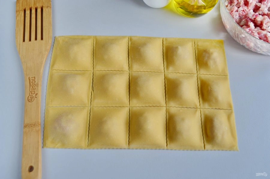 Шаг 8: Равиоли классический рецепт