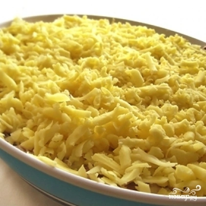 Шаг 8: Салат белые ночи