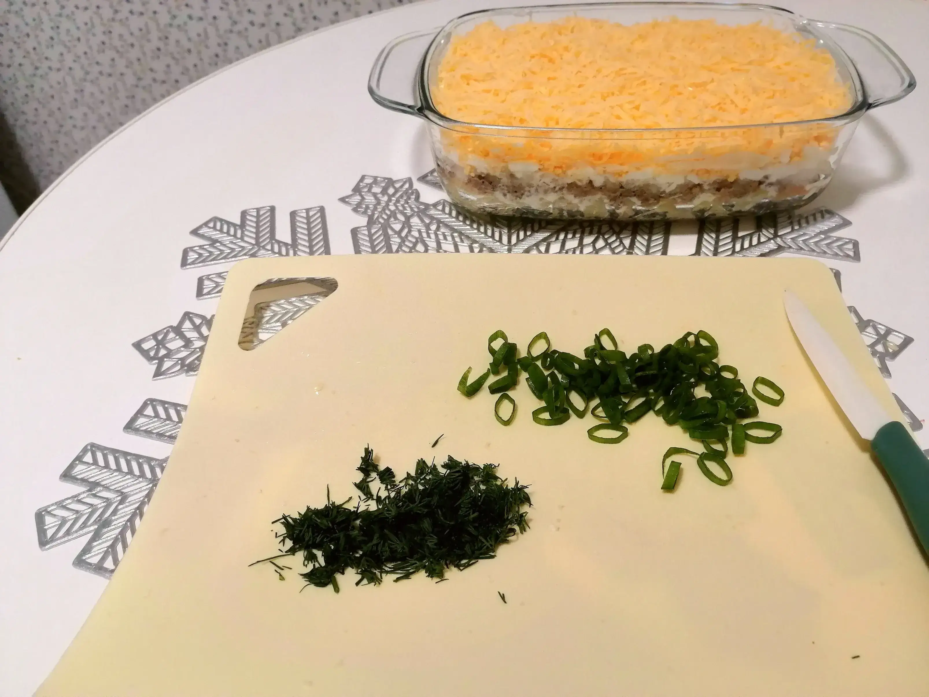 Салат Главрыба: шаг 8