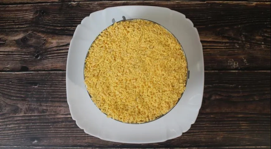 Салат Граф с курицей: шаг 8