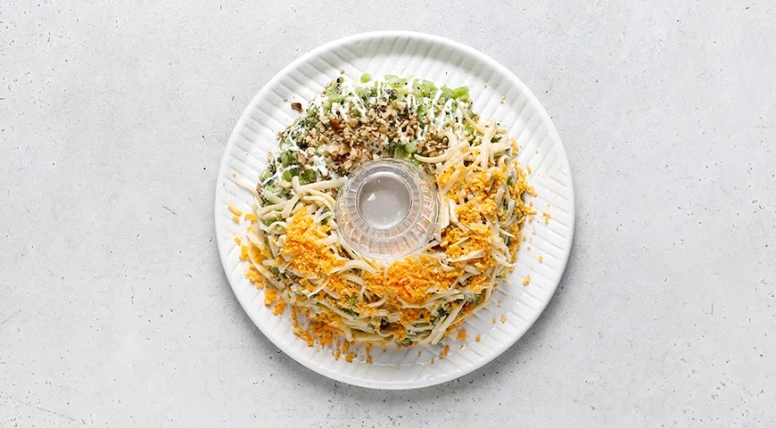 Салат Малахитовый браслет: шаг 8