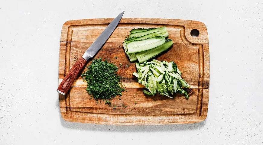 Салат «Норвежский роман»: шаг 8