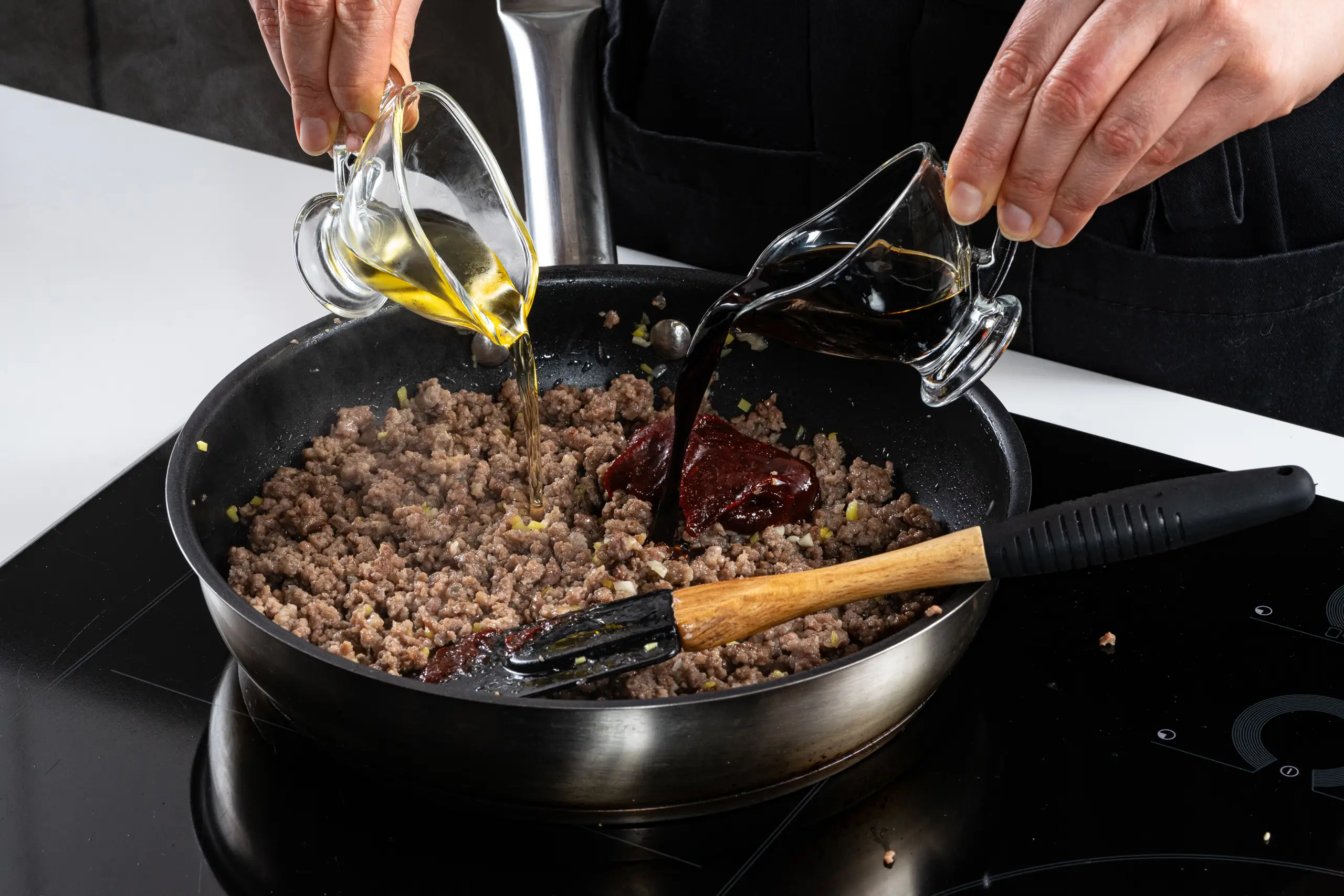 Шаг 8: Салат с фаршем по-корейски