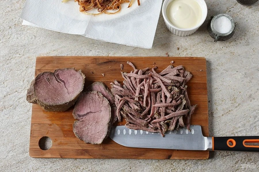 Шаг 8: Салат ташкент классический