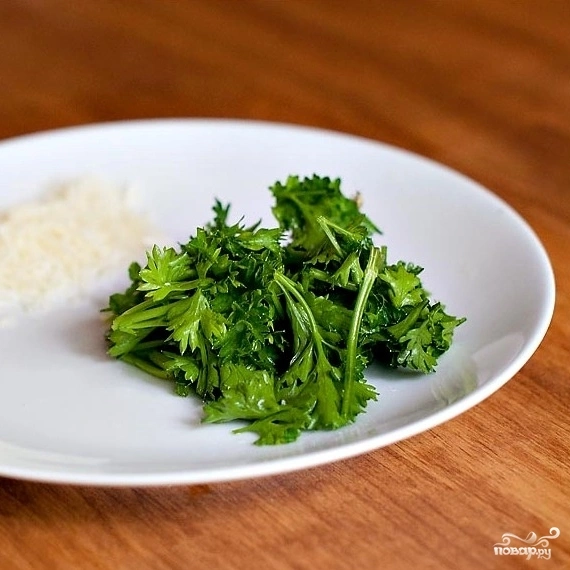 Шаг 8: Салат цезарь классический