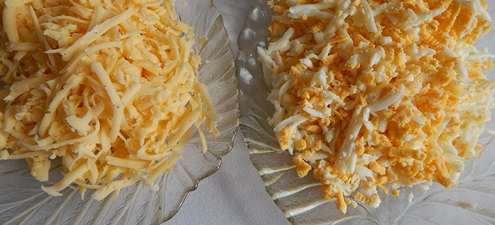 Шаг 8: Салата Гнездо глухаря