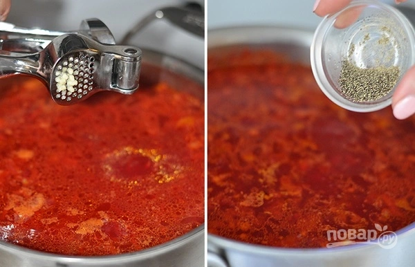 Шаг 8: Самый вкусный борщ