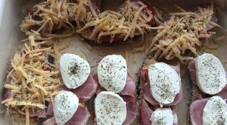 Слоеные баклажаны: шаг 8