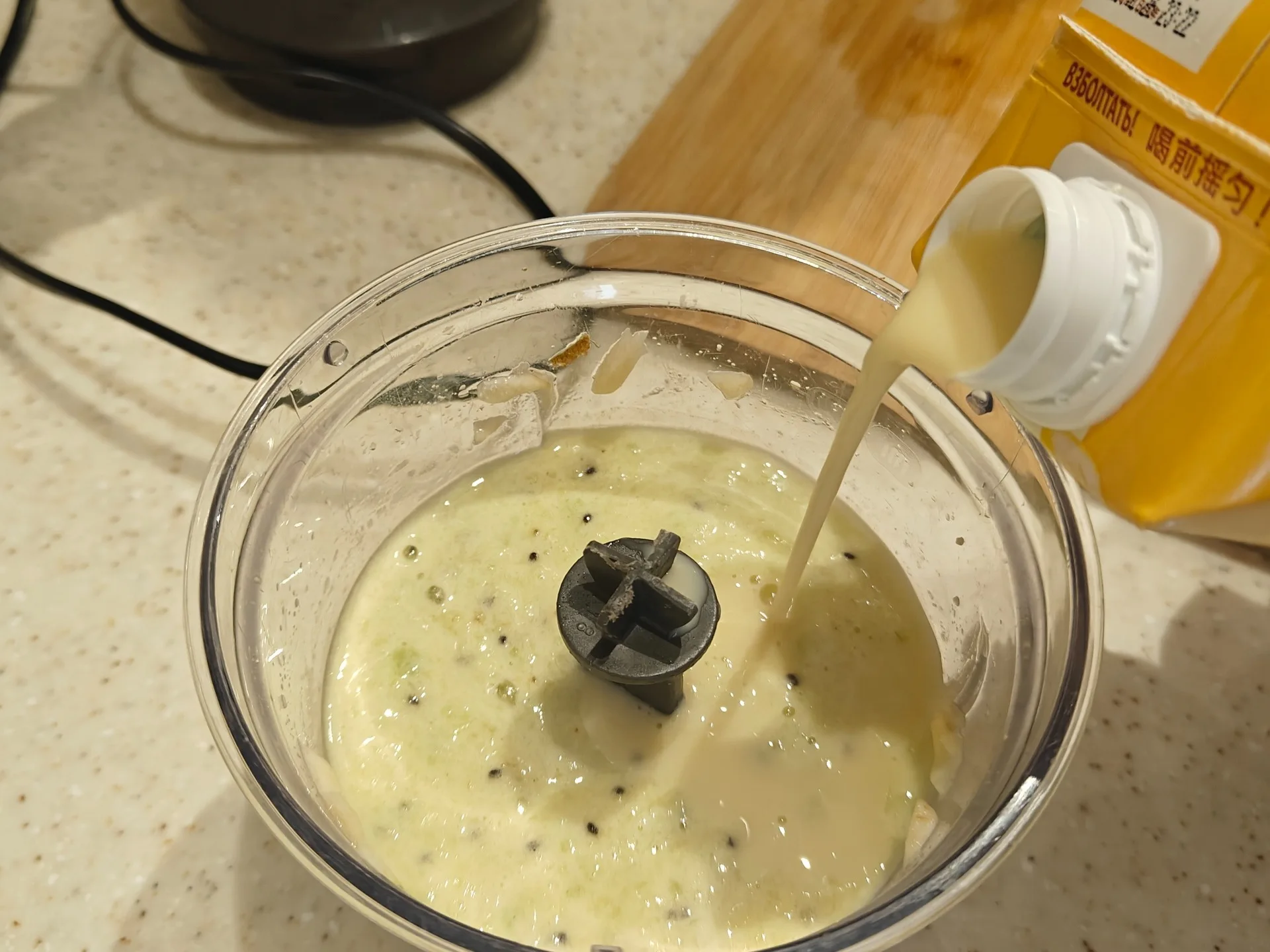 Шаг 8: Смузи с киви