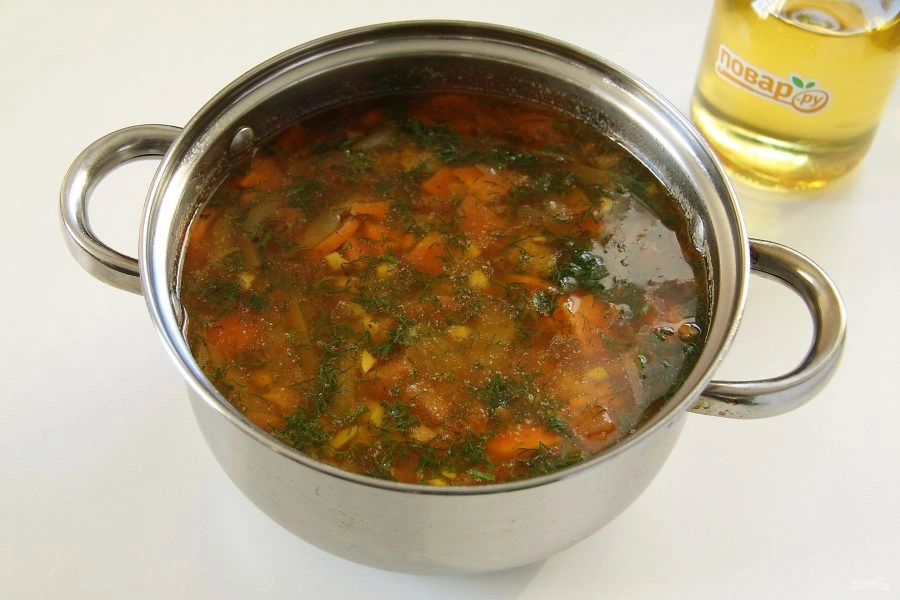 Шаг 8: Суп охотничий