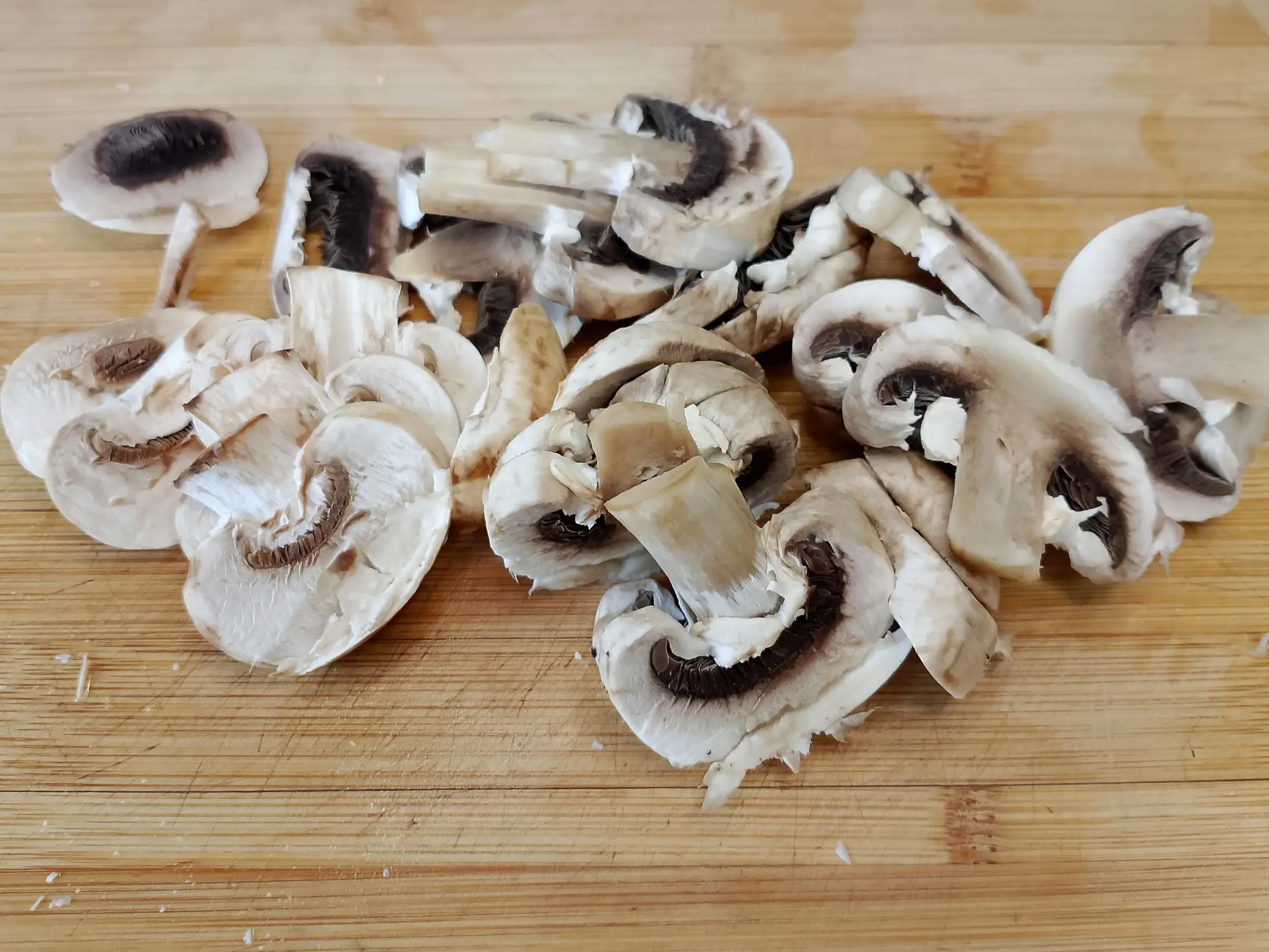 Шаг 8: Сырная лепешка с грибами