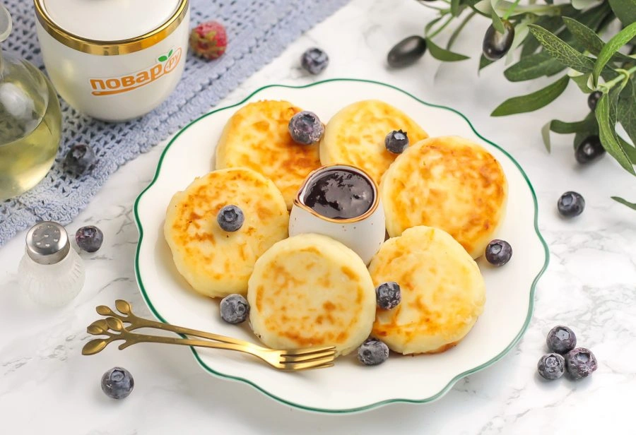 Шаг 8: Сырники запеченные в духовке