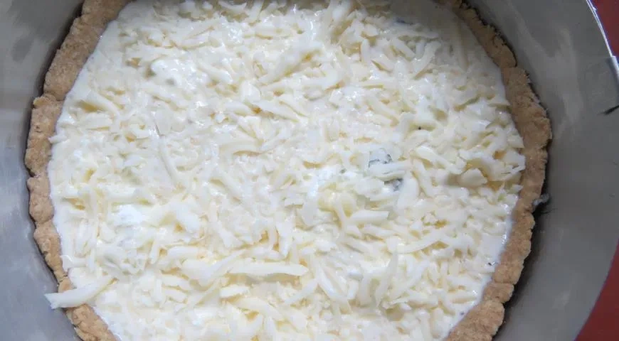 Тарт с тыквой и голубым сыром: шаг 8