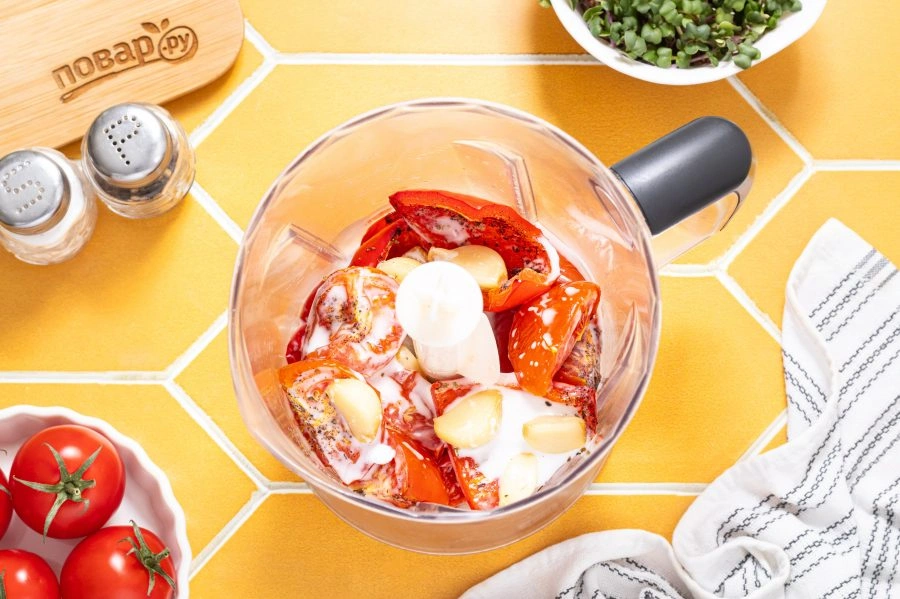 Шаг 8: Томатный крем-суп