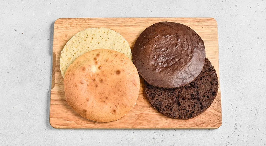 Торт «Кудрявый мальчик»: шаг 8