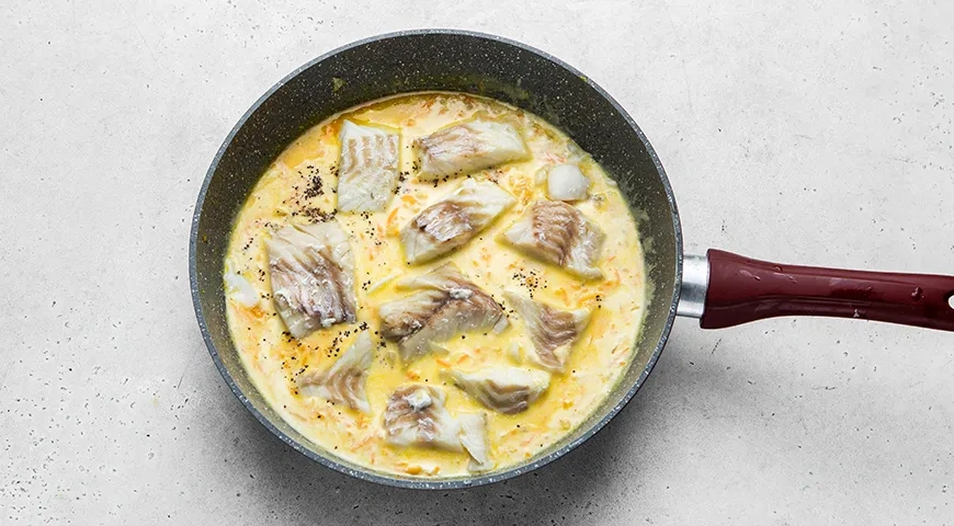 Треска тушеная: шаг 8