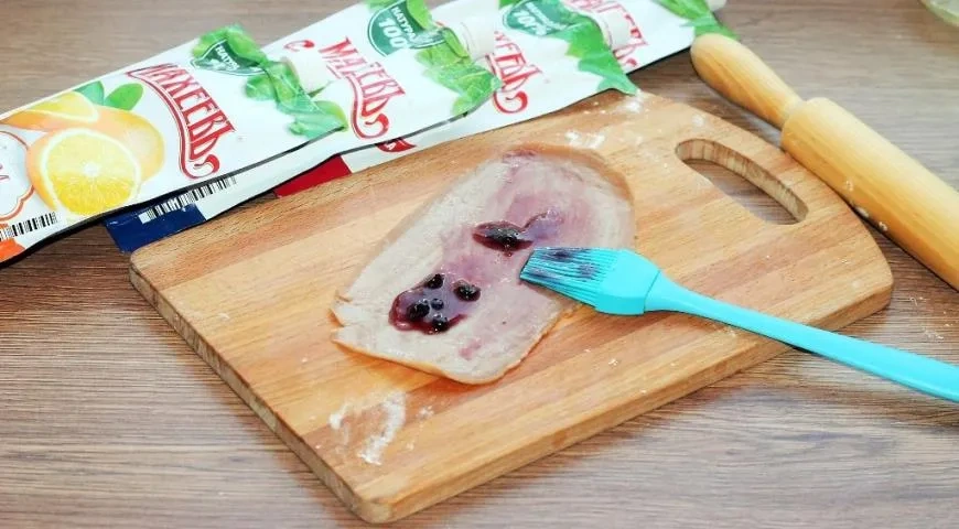 Трубочки с фруктовой начинкой "Махеевъ" к 8 марта: шаг 8