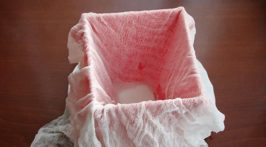 Творожная заварная пасха с малиной: шаг 8