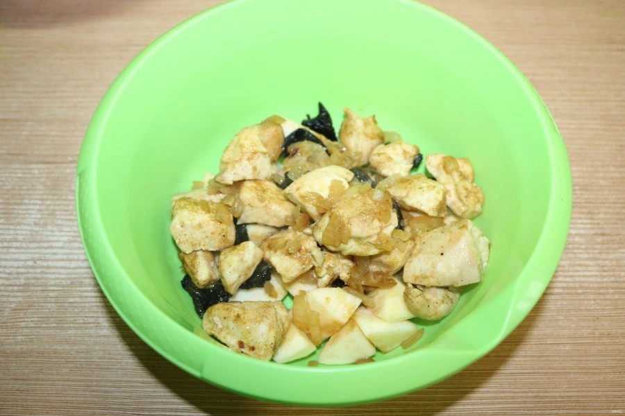 Шаг 8: Тыква запечённая с курицей