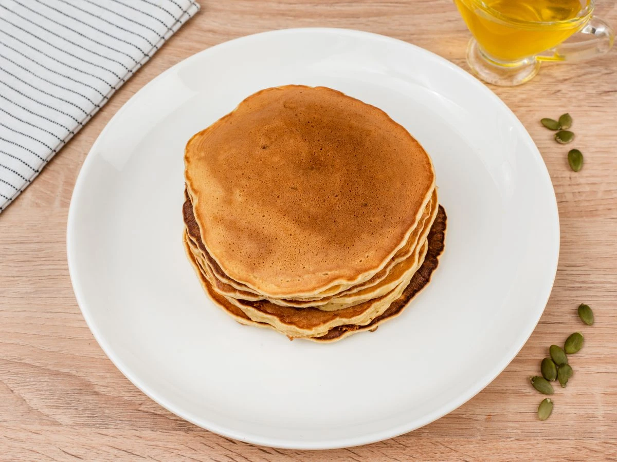 Шаг 8: Тыквенные панкейки