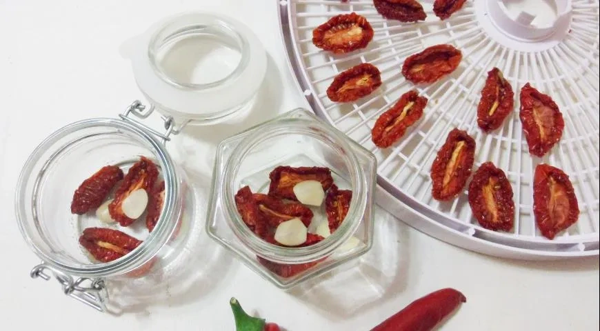 Вяленые помидоры на зиму: шаг 8