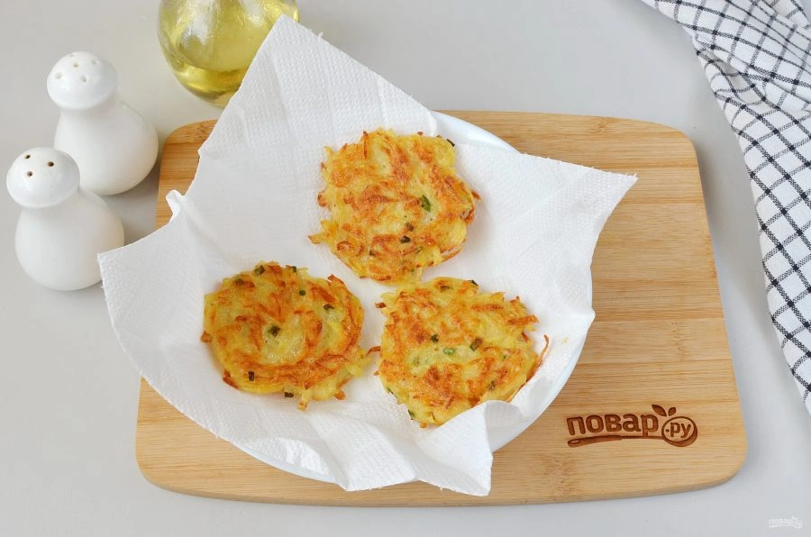 Шаг 8: Вкус ные картофель ные драники