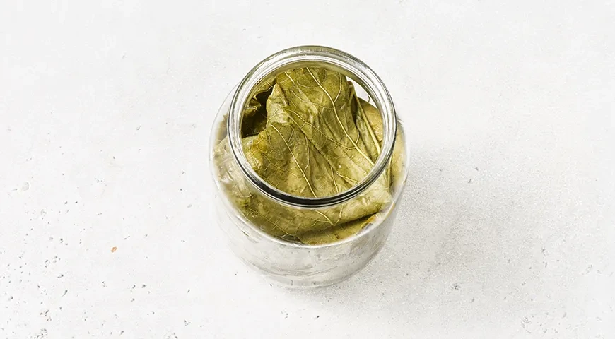 Заготовка виноградных листьев на зиму для долмы: шаг 8