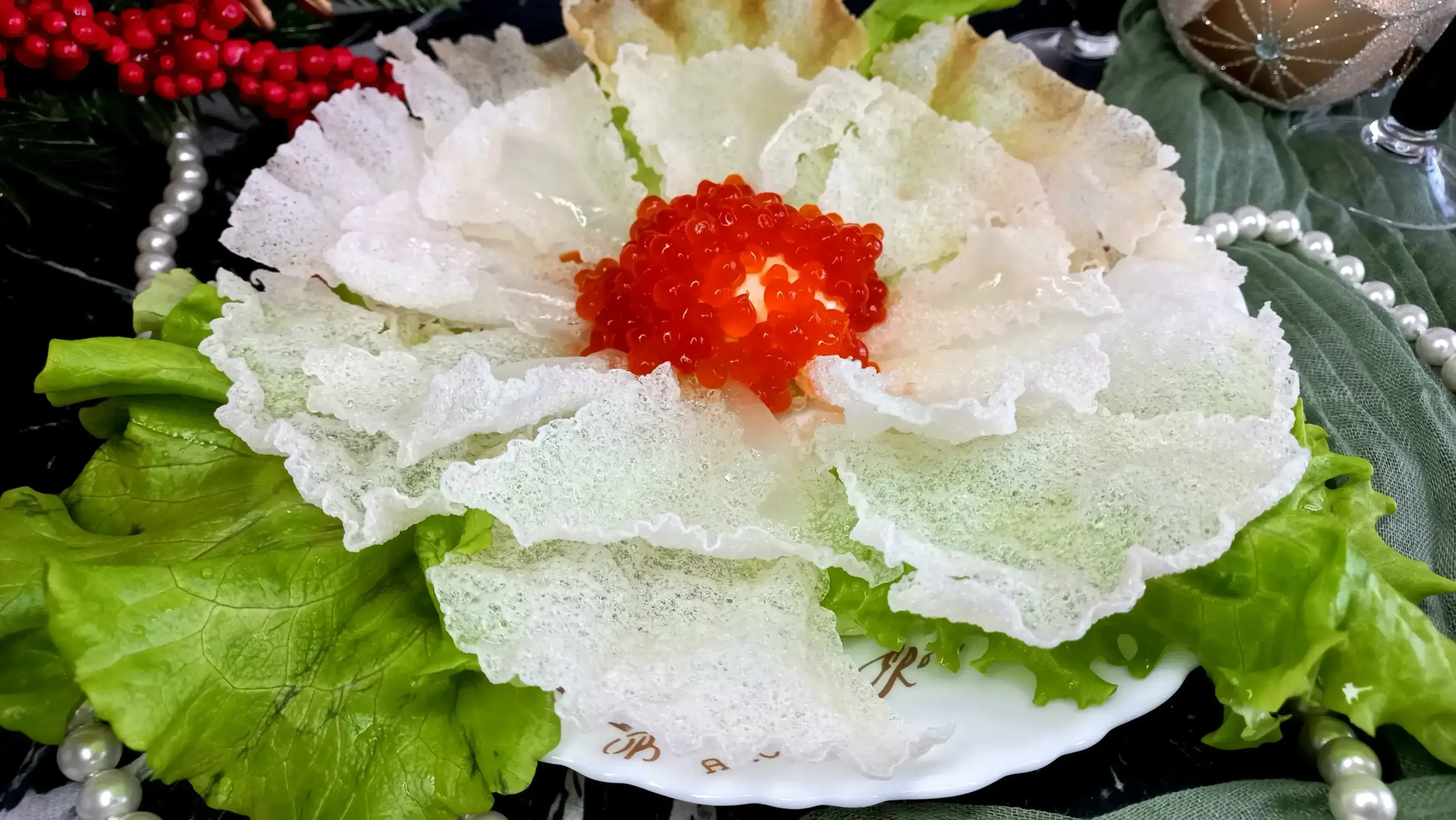 Закуска «Волшебные цветы»: шаг 8