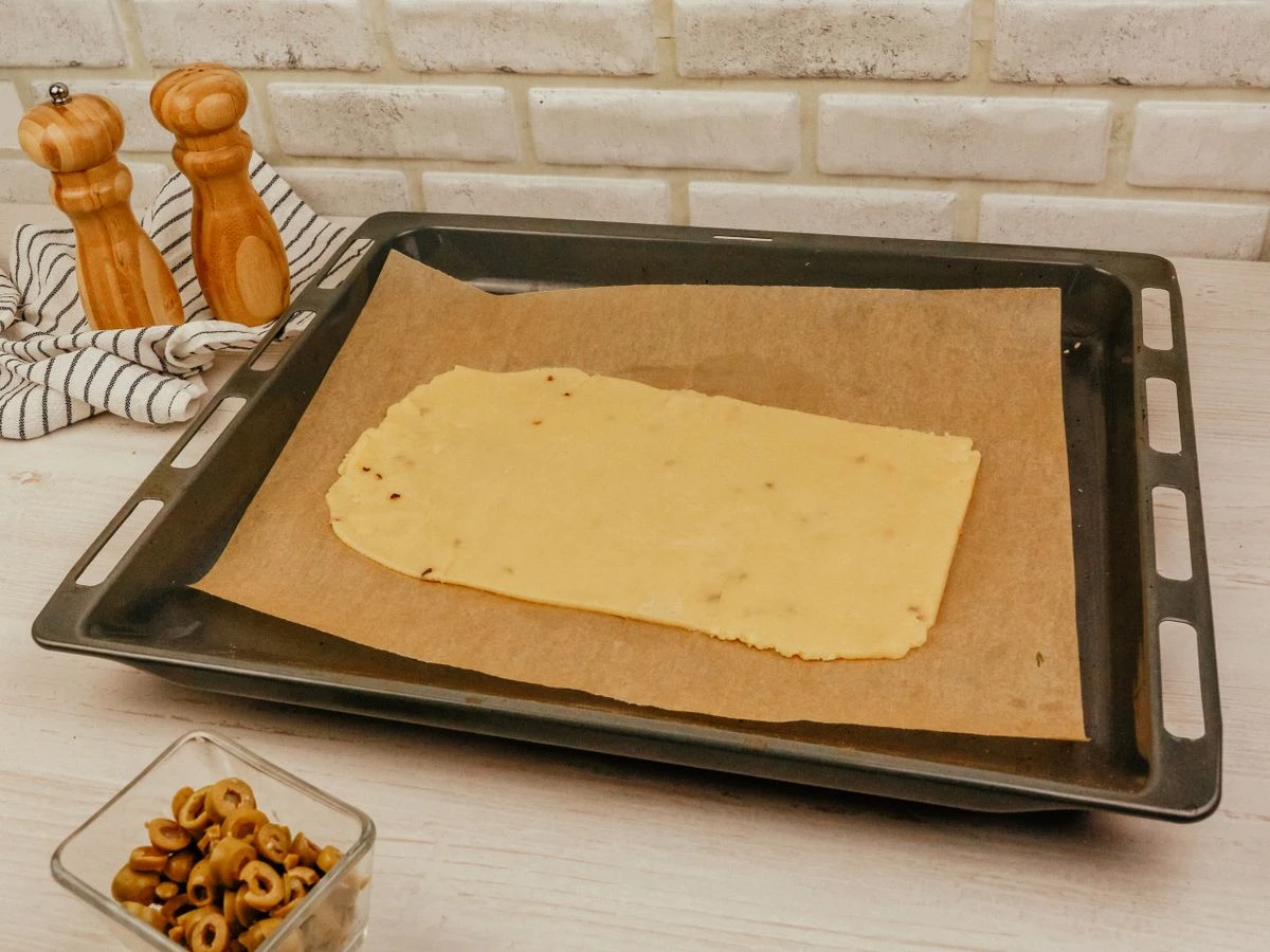 Шаг 8: Запеченные оливки в сырном тесте