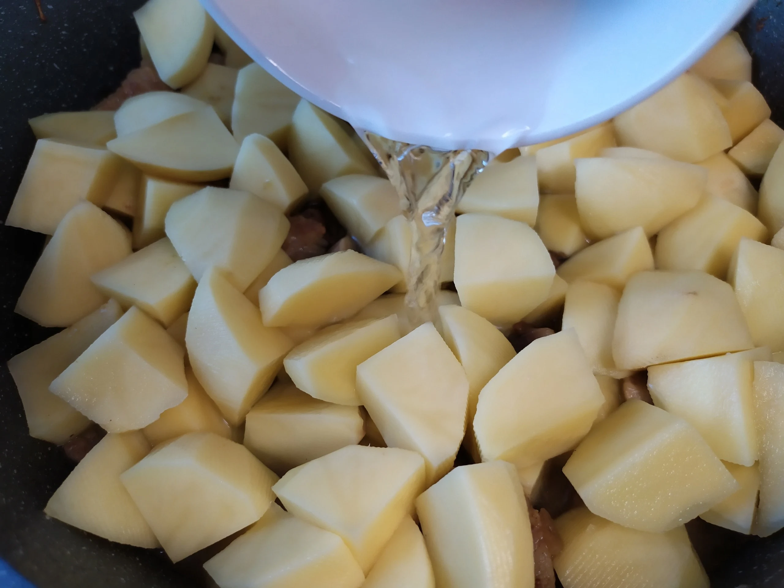 Шаг 8: Жаркое со свининой и грибами