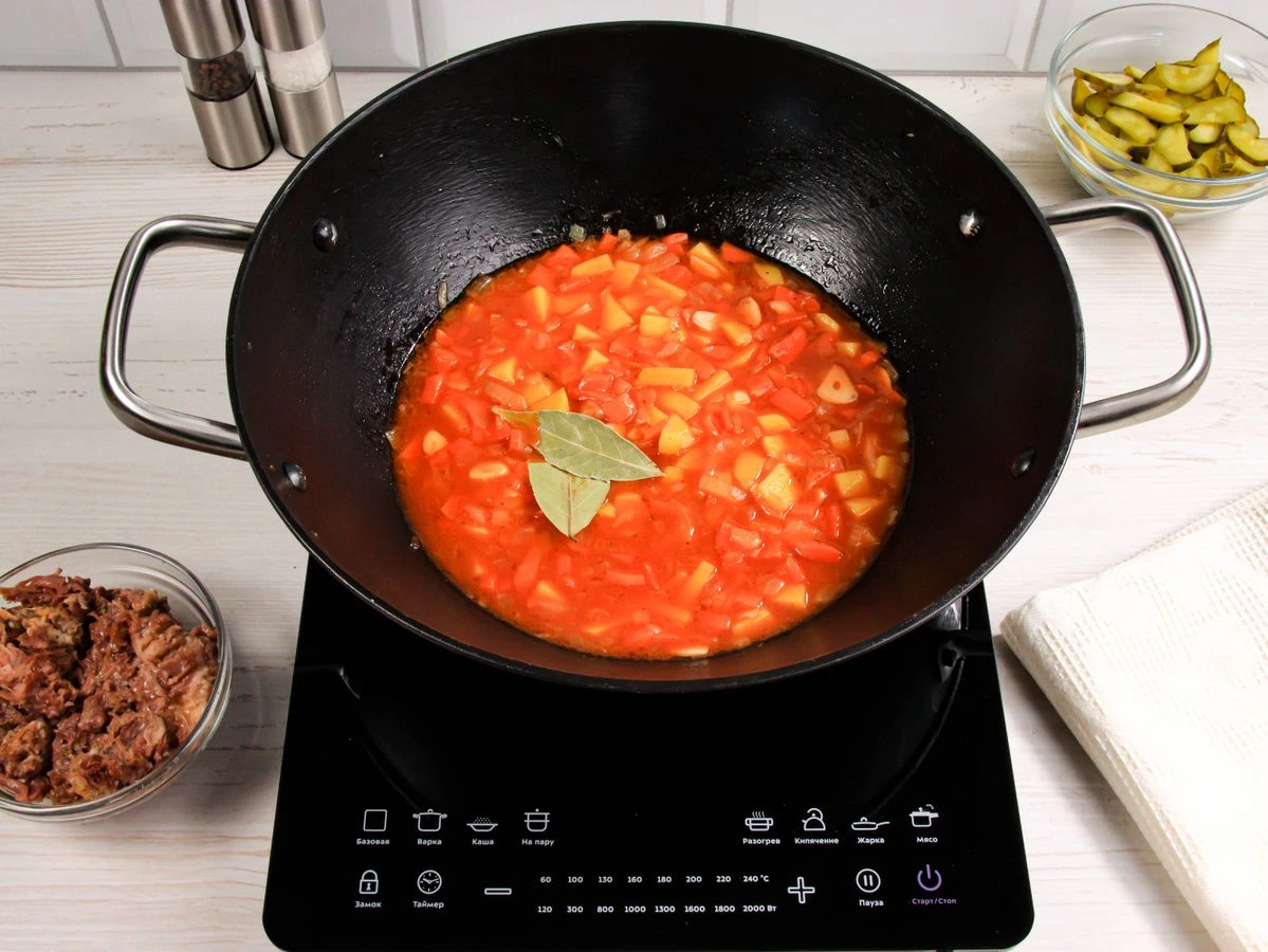 Шаг 9: Азу по-татарски