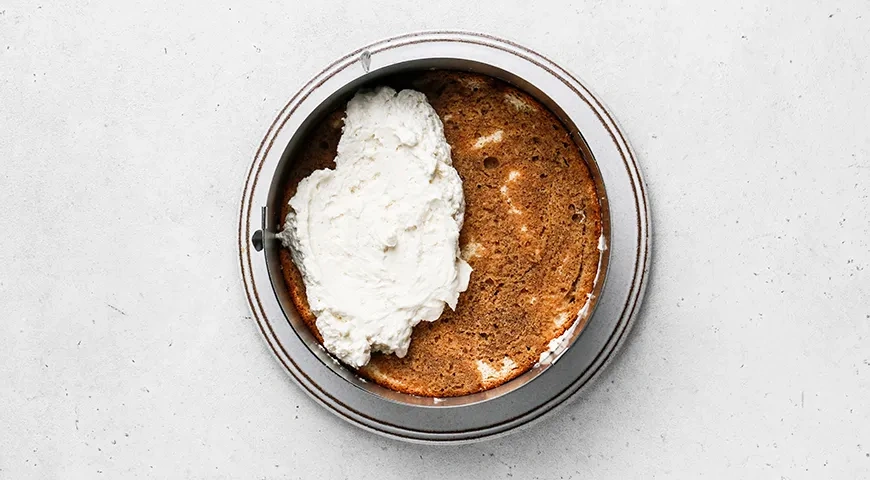 Бисквитный торт «Тирамису»: шаг 9