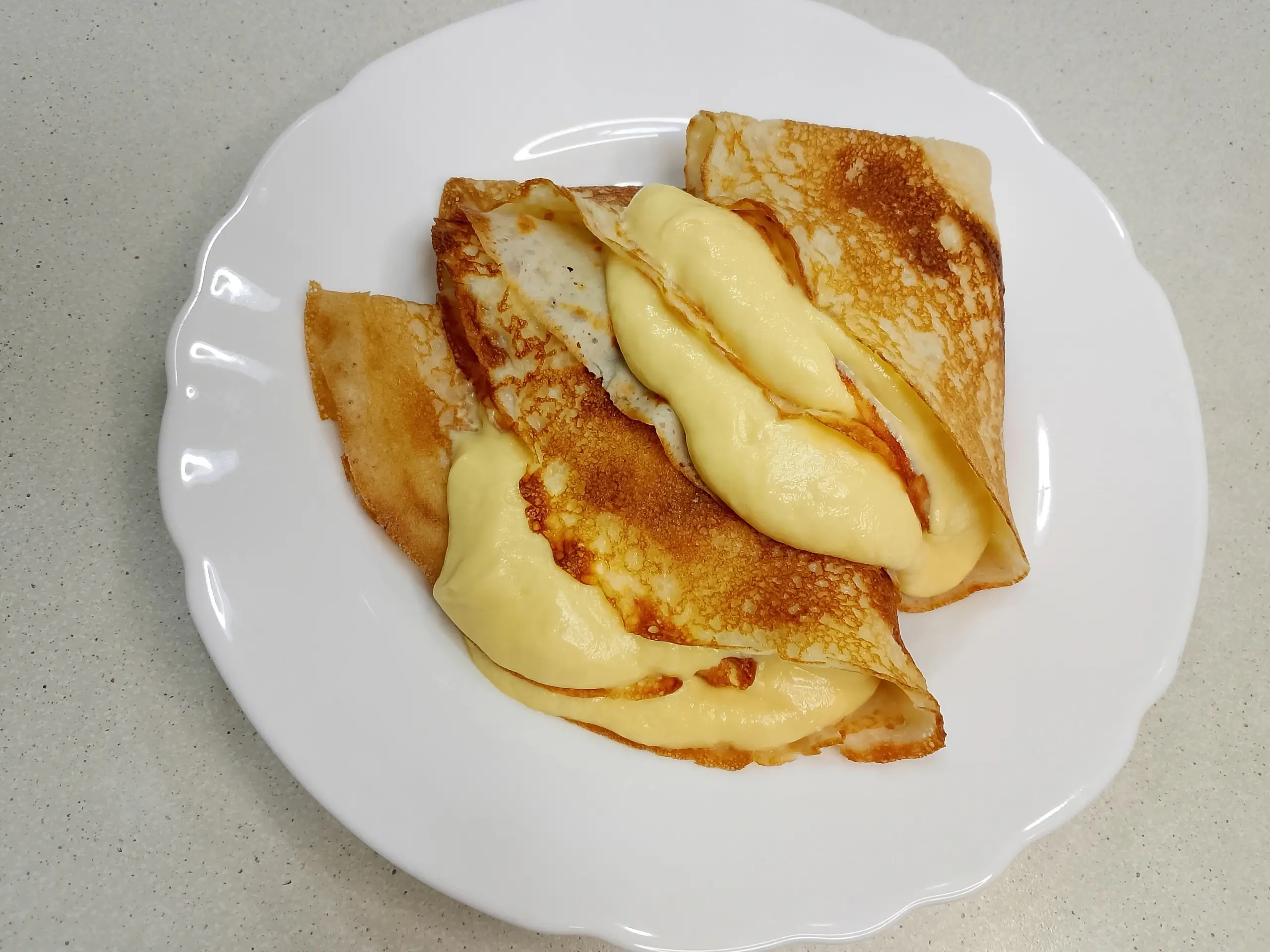 Шаг 9: Блинчики с рикоттой и манго