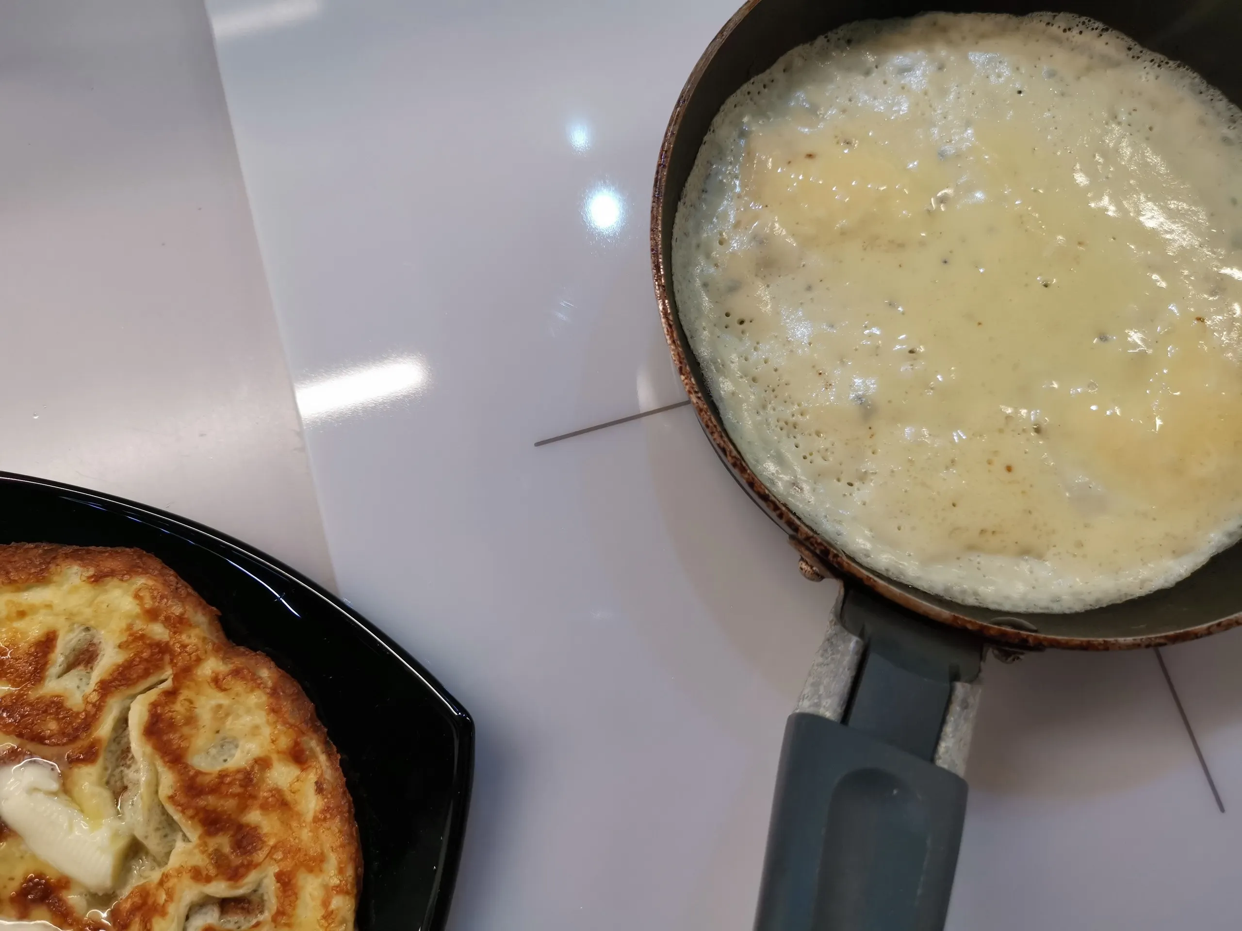 Шаг 9: Блины без муки