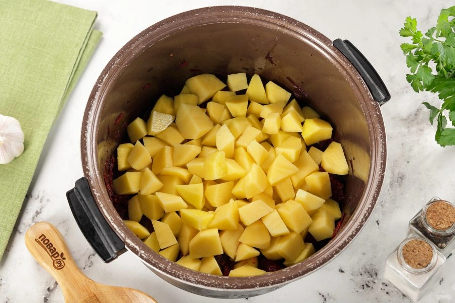 Шаг 9: Борщ в мультиварке