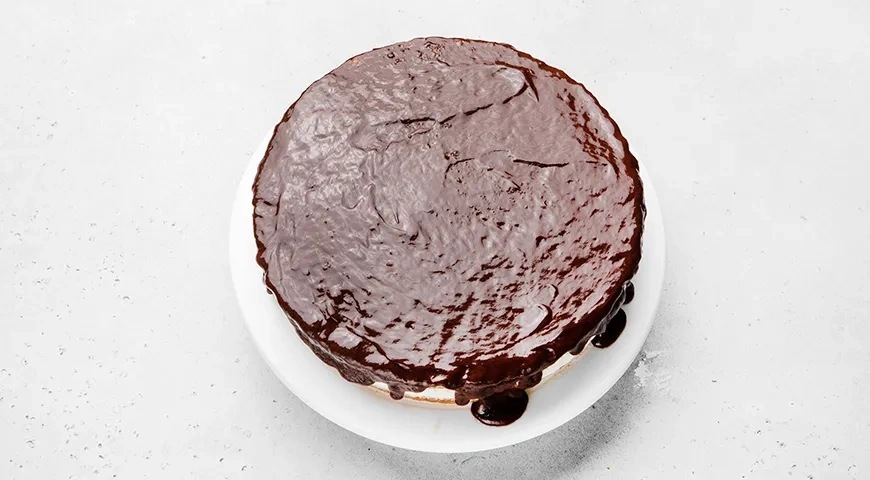 Бостонский кремовый пирог: шаг 9