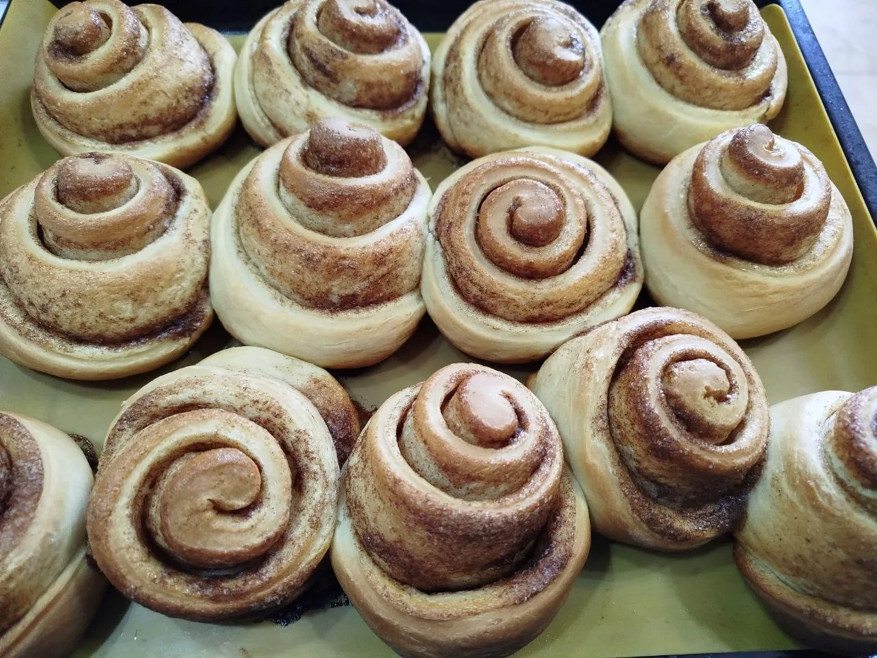 Булочки Синнабон: шаг 9