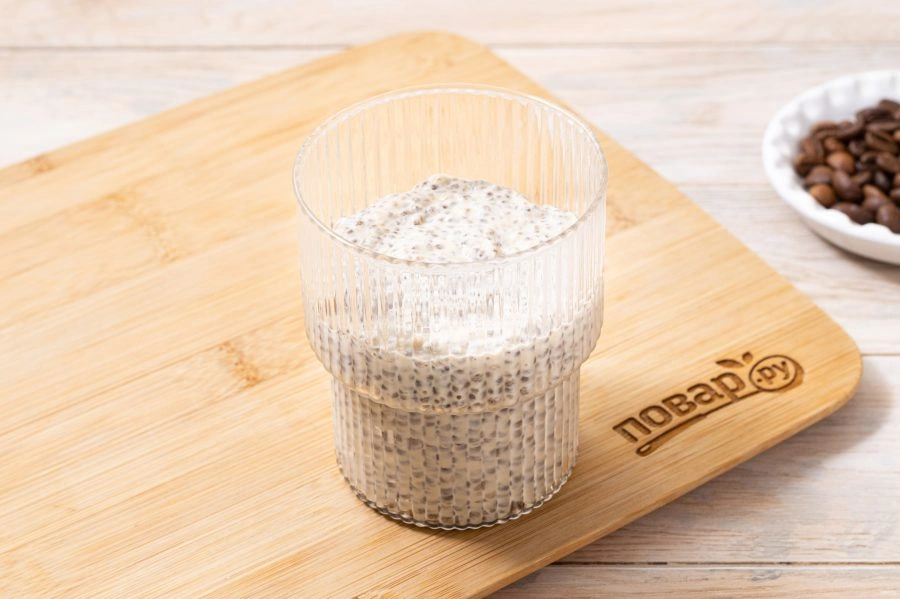 Шаг 9: Чиапудинг тирамису