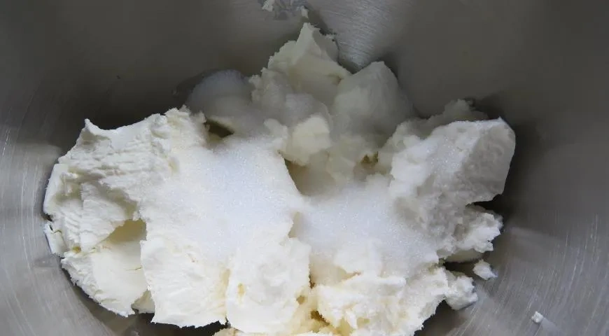 Чизкейк Груша-Горгонзола: шаг 9