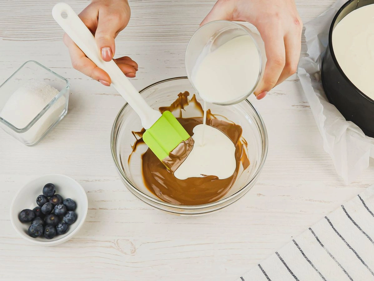 Шаг 9: Чизкейк без выпечки с маскарпоне