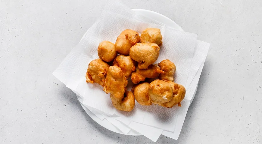 Цветная капуста в хрустящем пивном кляре: шаг 9