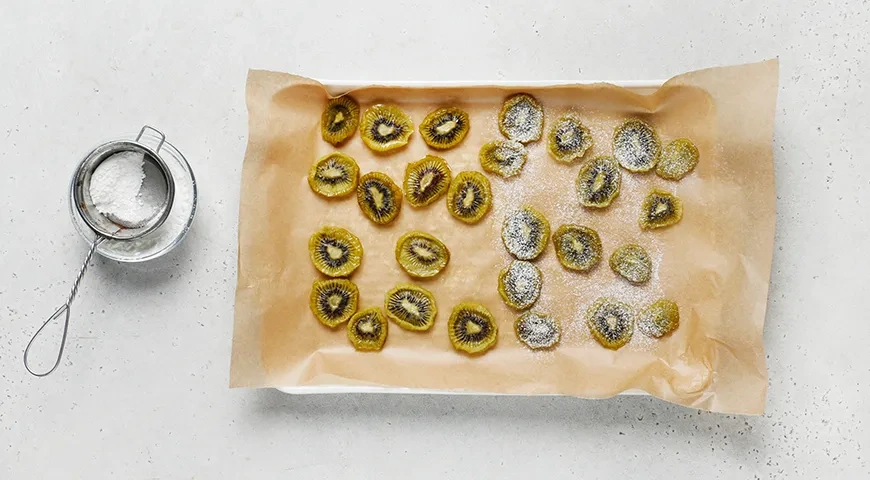 Домашние цукаты из киви: шаг 9