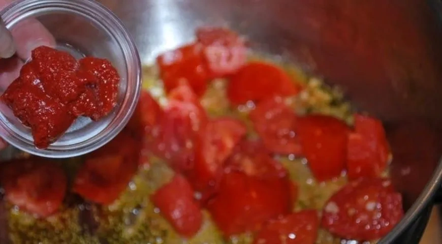 Фузилли с морепродуктами: шаг 9