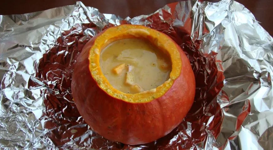 Гороховый суп Палитра осени: шаг 9