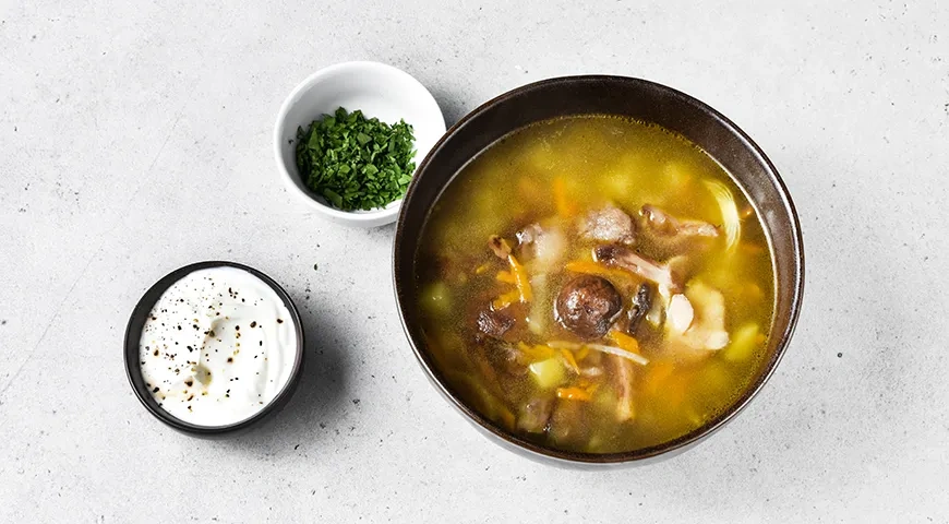 Грибной суп из маслят: шаг 9